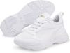 PUMA Cassia Dames Sneakers - White/Gold