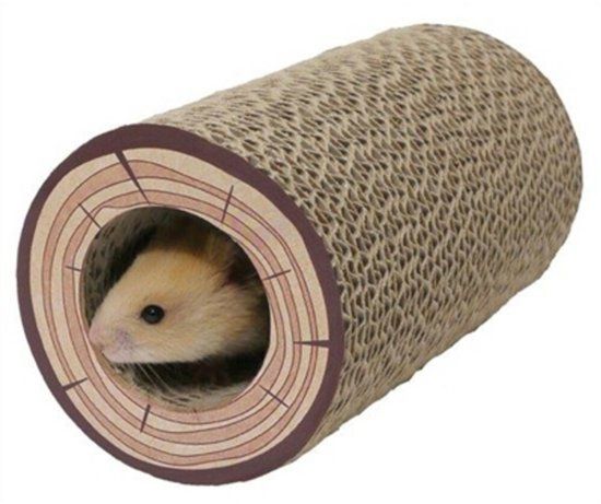 Rosewood Shred-A-Log Gevlochten Tunnel - Blauw