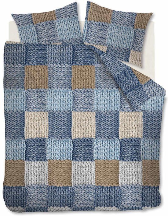 Ariadne at Home Wool Shades Dekbedovertrek - Katoen - 240x200/220 cm - Blauw