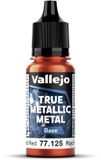 Vallejo Hobbyverf Acrylverf - 77125 True Metallic Metal - Gesmeden Rood