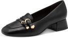 Tamaris Dames Trotteur 1-24304-46 001 Zwart Leer/Synthetisch Maat 38 EU