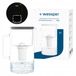 Wessper D2 BOROSILICAAT futureflow™ carafe à eau, 3 litres, noir – avec filtre AquaClassic