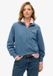 Superdry Essential Logo sweatshirt met halve rits dames copen blue