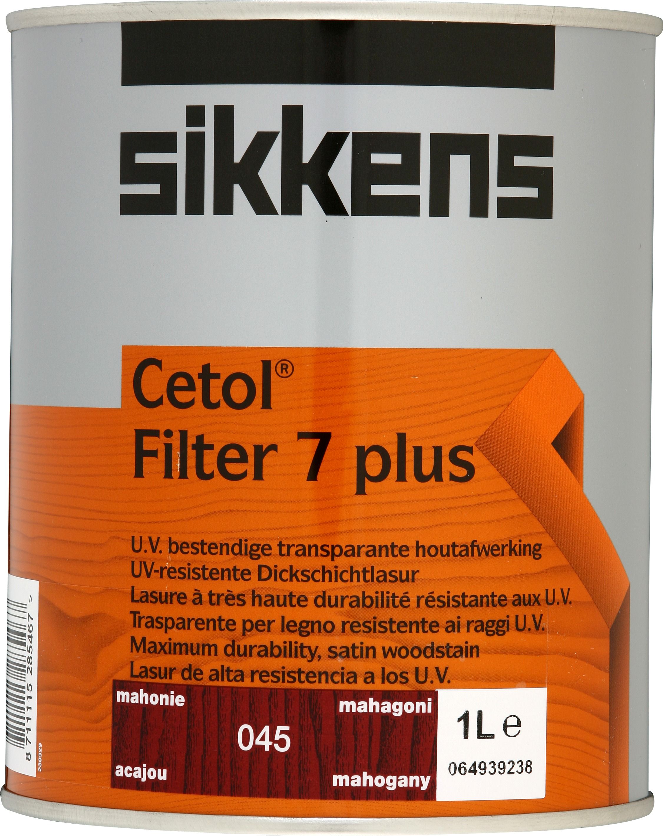 Sikkens Cetol Filter 7 plus 045 Mahonie 1L