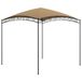 vidaXL Prieel 300x300x265 cm Taupe