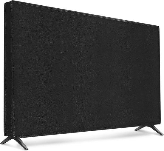 kwmobile TV hoes voor 32" TV cover - Beschermhoes voor televisie - Zwart