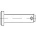 TOOLCRAFT 135899 Boulon (Ø x l) 10 mm x 70 mm Acier zingué par galvanisation 10 pièce(s)