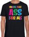Bellatio Decorations Foute party t-shirt voor heren - Shake that ass for me - zwart - carnaval S