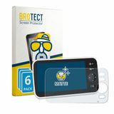 BROTECT - Screenprotector voor HelloBaby HB6550 - Folie Beschermfolie matte 6 Stuks