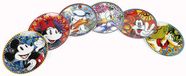 EGAN Disney Ontbijtbordjes Mickey & Friends Set van 6