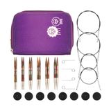 KnitPro Symfonie verwisselbare rondbreinaaldenset, Luxe, 3.50-6.00mm met accessoires