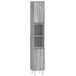 VidaXL Meuble de salle de bain chêne gris 300x300x1900 mm