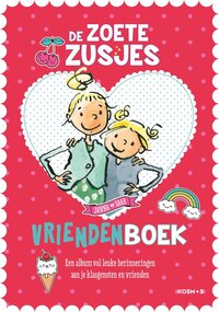 De Zoete Zusjes vriendenboek - Hanneke de Zoete - Roze/Multi