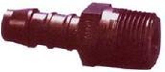 Goldenship Slang Adapter polyamide (3/4'' schroefdraad - 19mm slang) GS30133