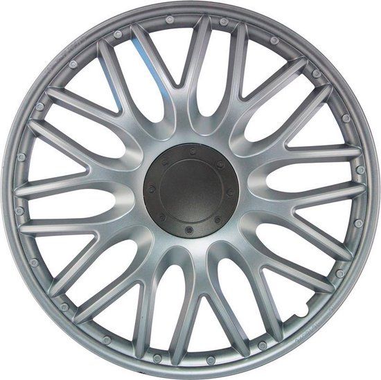 J-Tec Wieldoppen Orden 14 inch - Set van 4 - Zilver