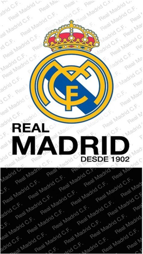 4KidsOnly Real Madrid Strandlaken Polyester Multi Colour 70x140 cm