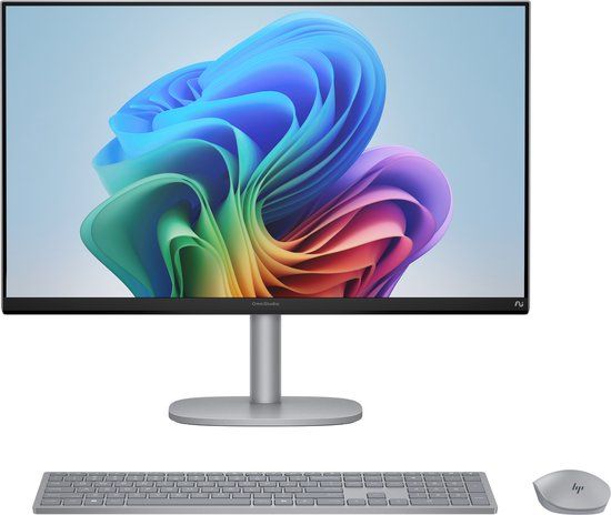 HP OmniStudio X Next Gen AI 27-cs1011nf PC Copilot+ PC Intel Core Ultra 7 258V 68,6 cm (27") 3840 x 2160 Pixels Alles-in-één-pc 32 GB LPDDR5x-SDRAM 1 TB SSD Windows 11 Home Wi-Fi 7 (802.11be) Zilver