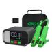 CAROSS Booster de démarrage intelligent 1600 A 12 V, Gris, Batterie au lithium 16 000 mAh, Technologie Smart Connect™, Charge ultra-rapide bidirectionnelle PD 65 W, Écran LED 3 po, Housse de protection et chargeur UL PD 65 W inclus
