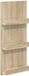 vidaXL - Tijdschriftenrek - Sonoma Eik - 43 x 11 x 102 cm