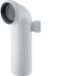 Geberit aansluitbocht 90° met extra aansluiting rechts: d=110mm, d1=50mm, alpien wit, 152615111