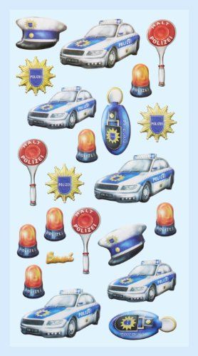 Hobbyfun Softy-sticker politie