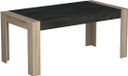 CBA Eettafel Shane 170 x 90 cm - Kronberg eik/Sidewalk zwart