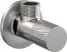 BRAUER Brushed Carving Hoekstopkraan - Inox brossé