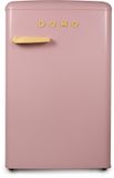 DOMO DO91776R Retro Vriezer Tafelmodel - Vrijstaande Diepvriezer - 80L - Energielabel C - Roze