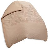 DiLetto Casa Sphere Dekbed, 160 x 220 + 20 zandkleuren, satijn, 200 TC, katoen