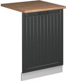 Vicco Fame-Line Vaatwasserfrontpaneel – 60 cm, WB Eik Antraciet landhuis