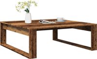 Prolenta Maison Exclusive Salontafel, verouderd hout, 100x100x35 cm
