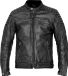 John Doe Veste en cuir pour moto JLE6003 Noir-4XL