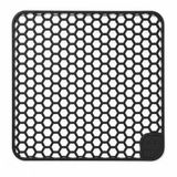 Waterval Sink Mat - Silicone - Black - 37 x 37 cm - Square