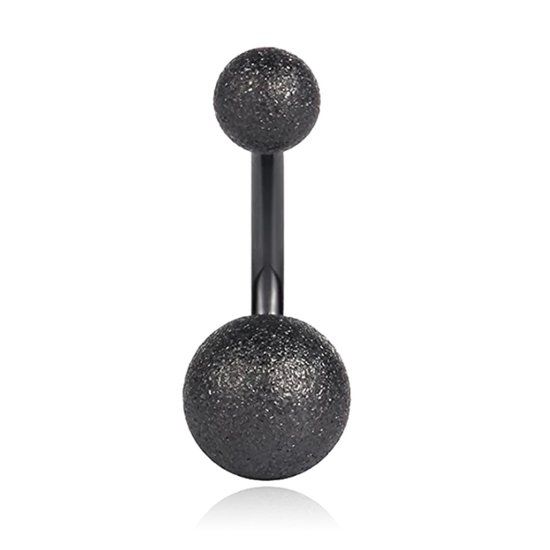 LGT JWLS Navelpiercing Matte afwerking - Zwart