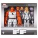 Marvel Legends Series Future Foundation Marvel's The Thing en Marvel's Invisible Woman, 2 op de Fantastic Four-comics geïnspireerde actiefiguren op een schaal van 15 cm