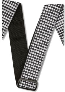 Fender Houndstooth Strap White