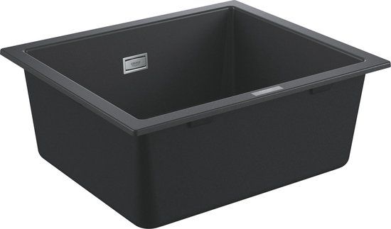 GROHE K700U Composiet Spoelbak - 53,3cm - Onderbouw - Granite Black