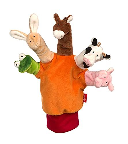 Sigikid My Little Theatre 42786 Dierenhandschoen, meerkleurig