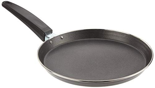 Karl Kruger Crepes Emaille Pan - 24 cm - Zwart