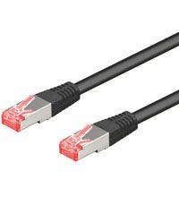 Wentronic CAT 6-200 SSTP PIMF Black 2m