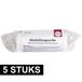 Rayher Gips gaas/gipsverband rol - 5x - 8 cm x 300 cm - Rouleaux de plâtre