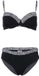 Aquafeel 2379501 Bikini Noir 38 / B Femme