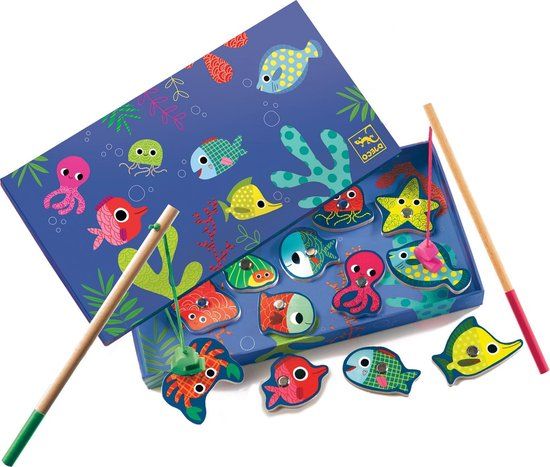 Djeco Fishing Colour - 28 x 15 x 2,5 cm