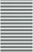 vidaXL Zebra rolgordijn 140x200 cm donkergrijs