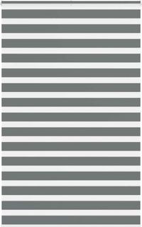 vidaXL Zebra rolgordijn 140x200 cm donkergrijs