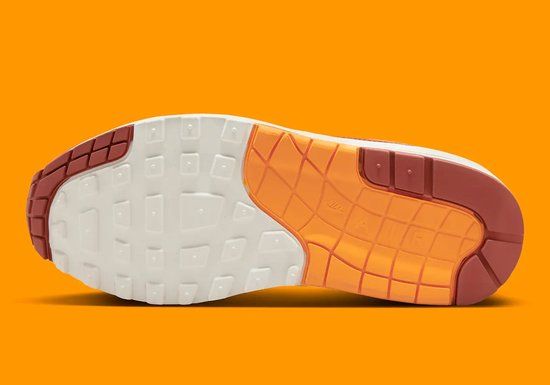 Nike Air Max 1 LX "Rugged Orange" Sneakers - Women's Size 40