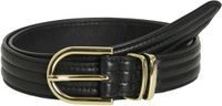 VILA VIBOXY LEATHER JEANS BELT/EF Dames Riem Zwart