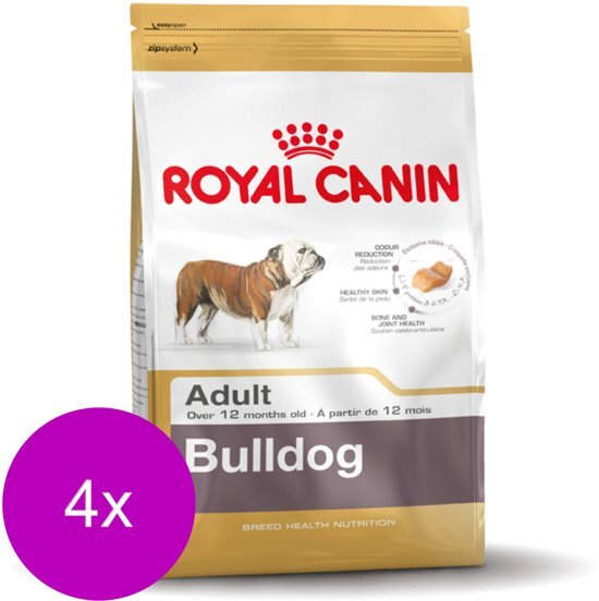 Royal Canin Bhn Bulldog Adult - Hondenvoer - 4 x 3 kg