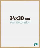 Your Decoration - Cadre photo 24x30 cm - Plastique - Hêtre clair - Annecy