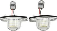 Set AutoStyle Set pasklare LED nummerplaatverlichting passend voor Honda diversen